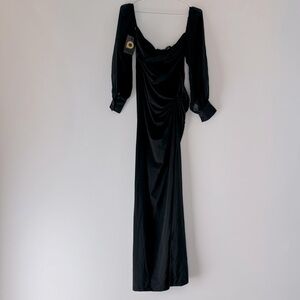 Elegant Black Evening Gown